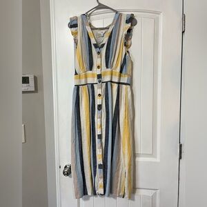 Time and Tru striped dress